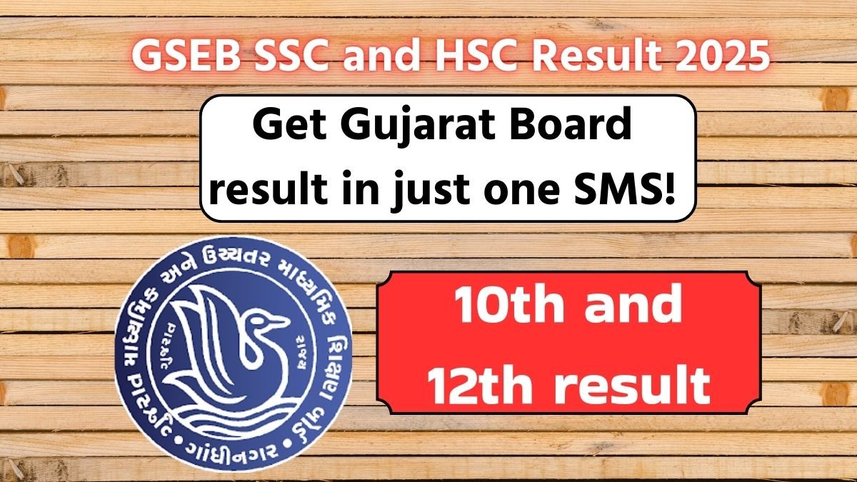 GSEB SSC and HSC Result 2025