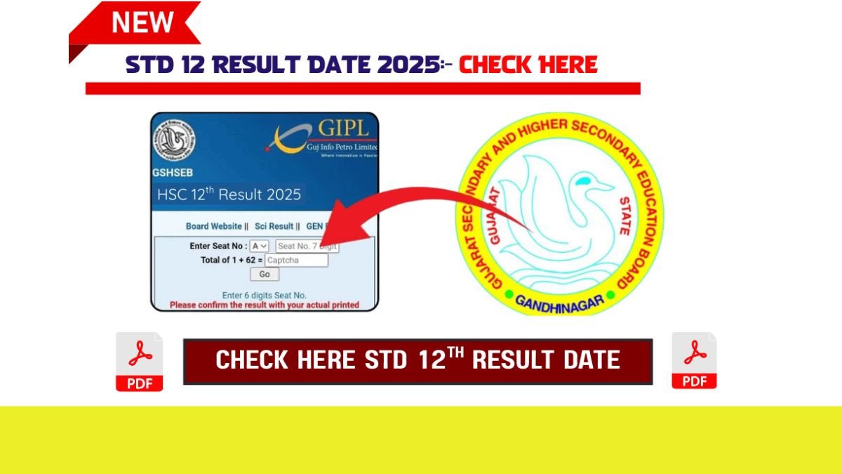 GSEB 12th Result 2025