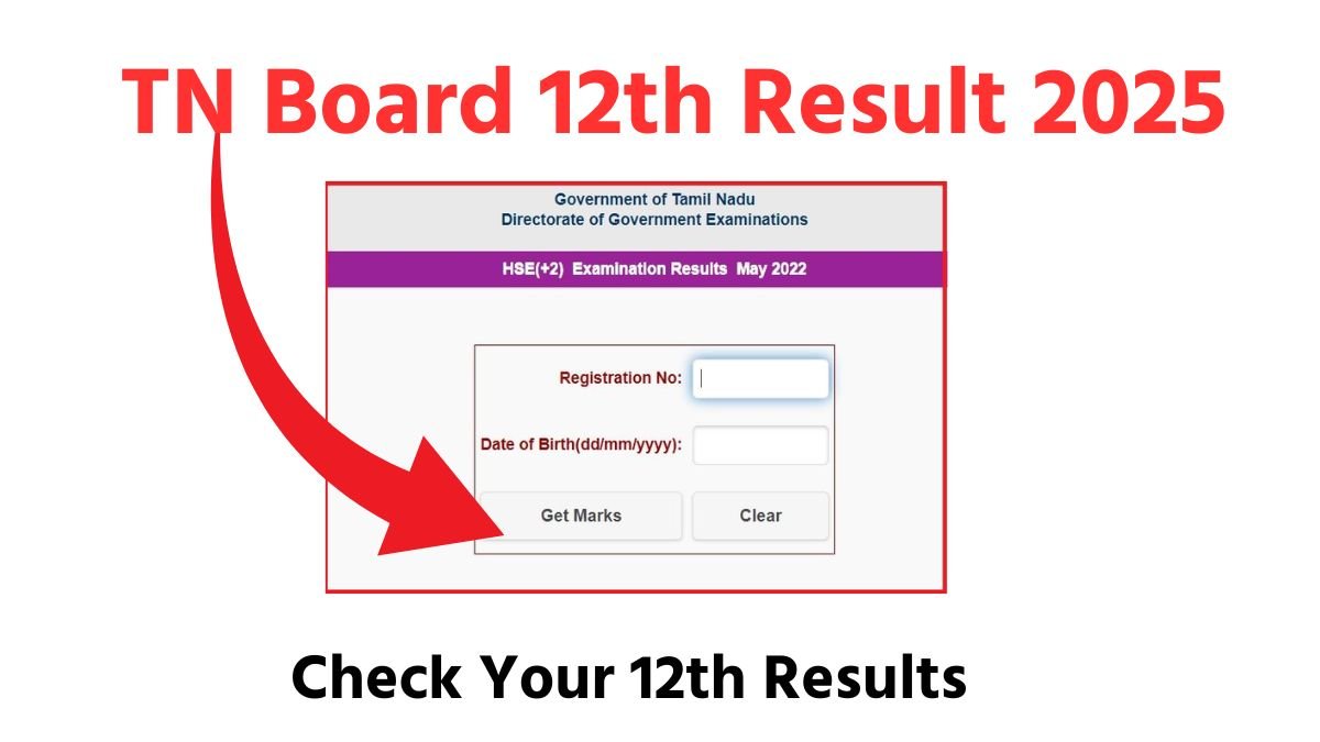 TN Board 12th Result 2025